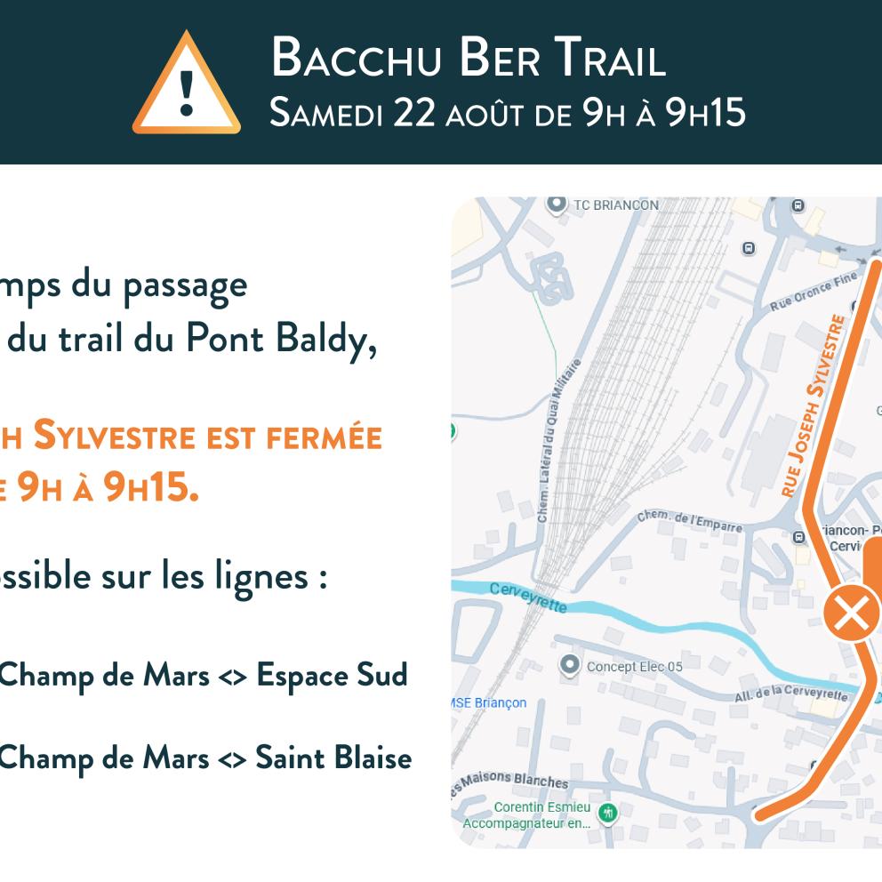 Info Trafic - Bacchu Ber Trail